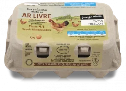 Ovos de Ar Livre Classe M/L