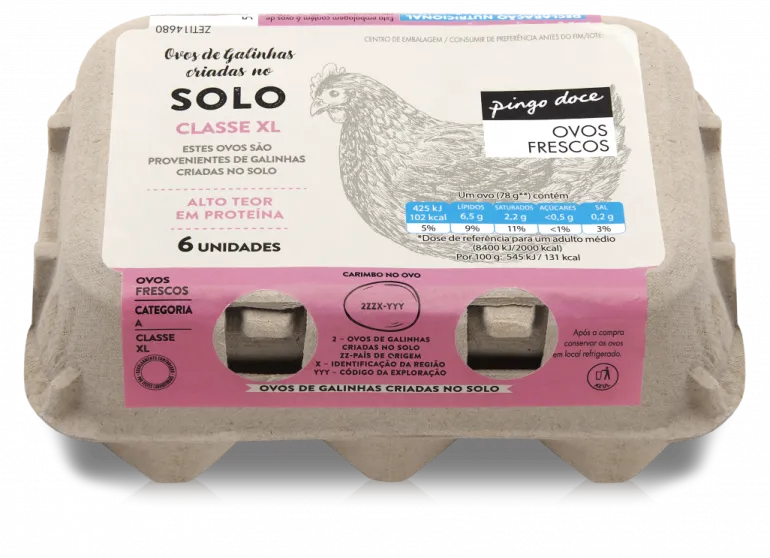 Ovos de Solo Classe XL
