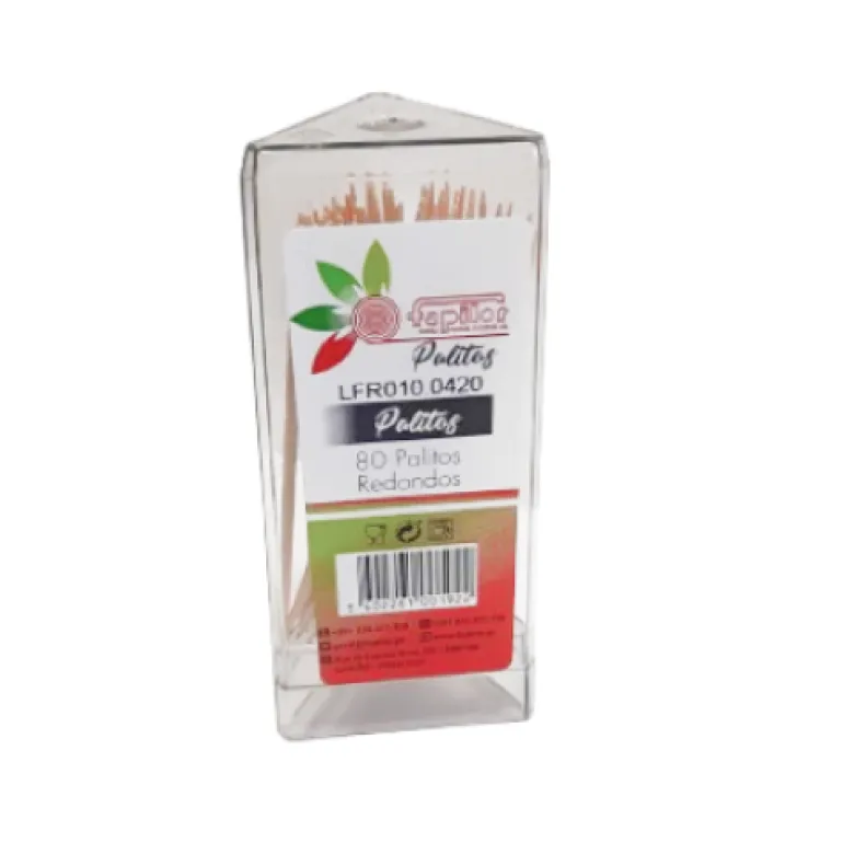 Palitos Red Triangle 15x80