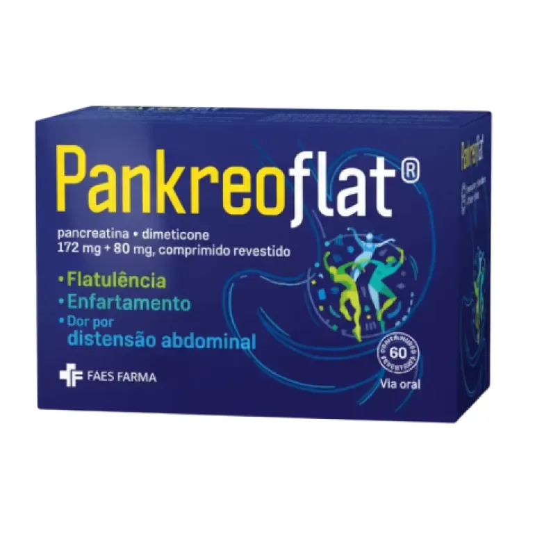Pankreoflat 60 Comprimidos
