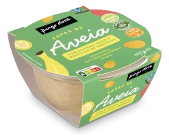 Papa de Aveia com Manteiga de Amêndoa