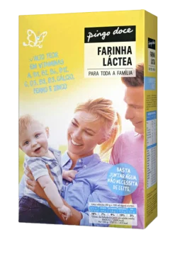 Papa Infantil Farinha Láctea
