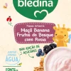 Papa Infantil Farinha Láctea Maçã, Banana e Frutos do Bosque com Aveia