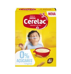 Papa Infantil Farinha Láctea Original 0% Açúcar