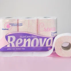 Papel Higiénico 3 Folhas Skin Care Plus Crema
