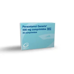 Paracetamol Generis 500mg 20 comprimidos