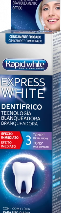 Pasta de Dentes Express White Branqueadora