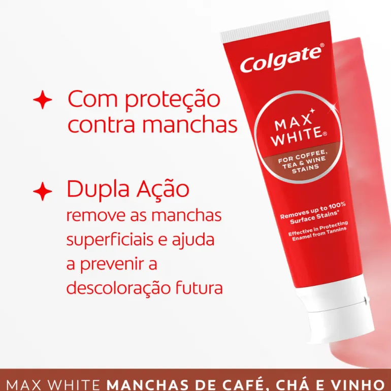 Pasta de Dentes Max White Manchas