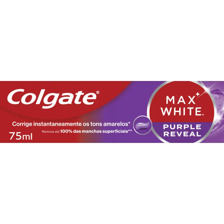 Pasta de Dentes Max White Purple