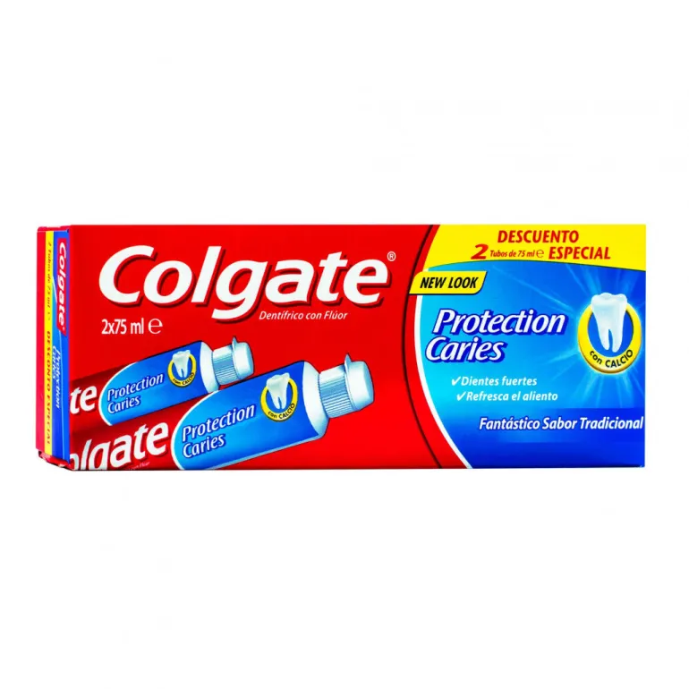 Pasta de Dentes Proteção Cáries Pack 2