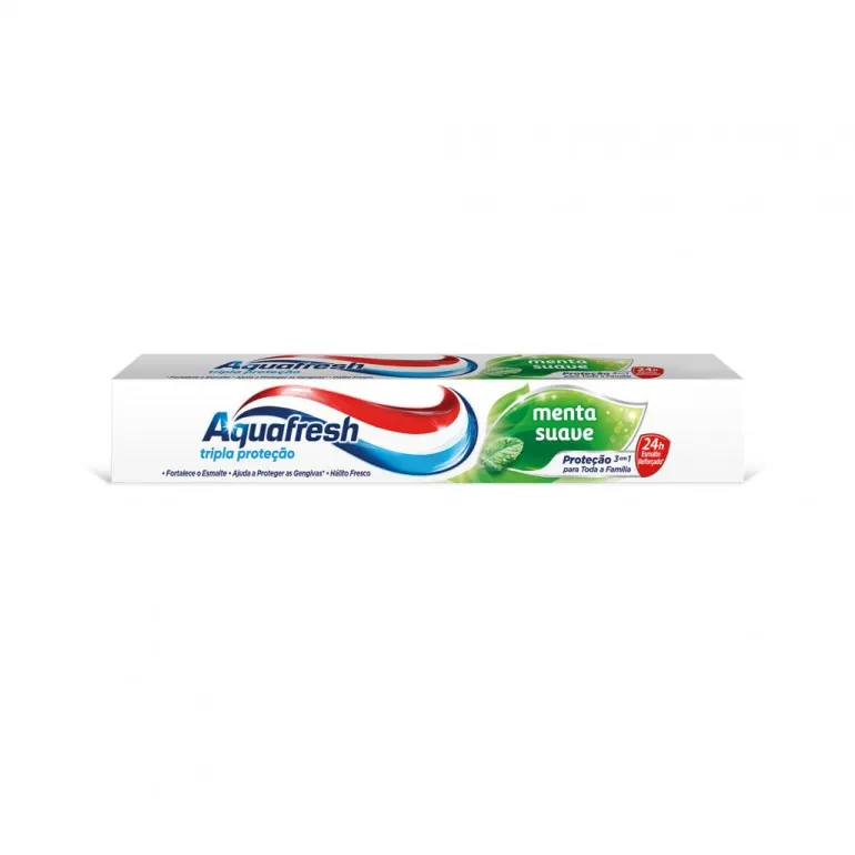 Pasta de Dentes Tripla Proteção Menta Suave