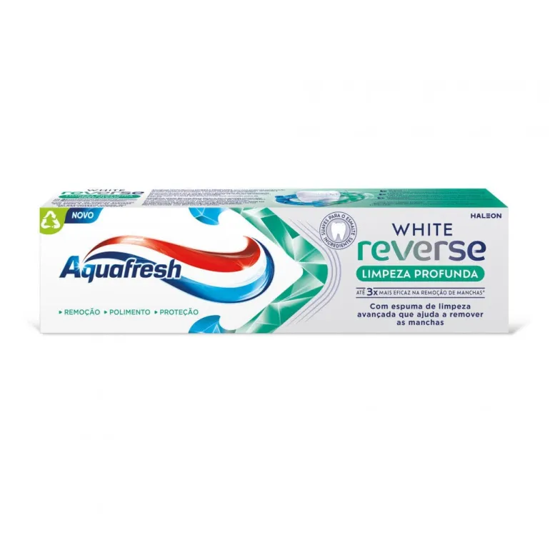 Pasta de Dentes White Reverse Limpeza Profunda