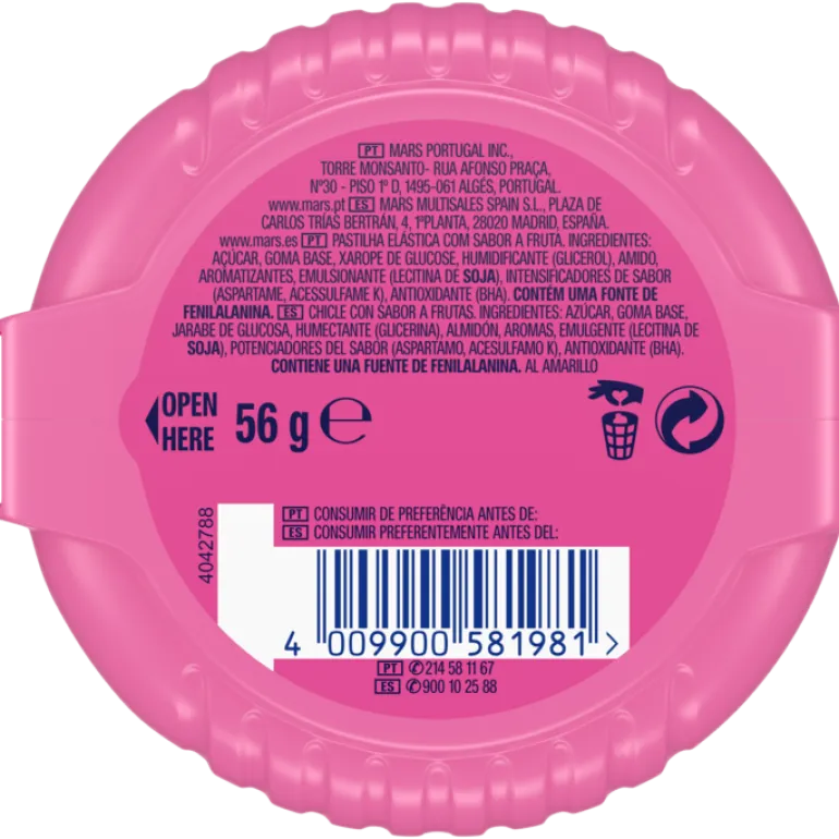 Pastilha Elástica Hubba Bubba