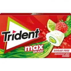 Pastilhas Elásticas Max Splash, Morango e Lima