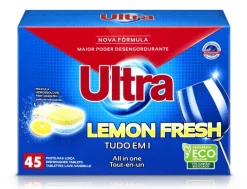 Pastilhas para Máquina Loiça All in 1 Lemon Fresh