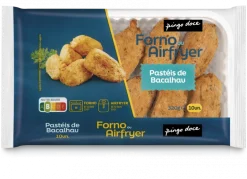 Pastéis Bacalhau Pré-Fritos Congelados