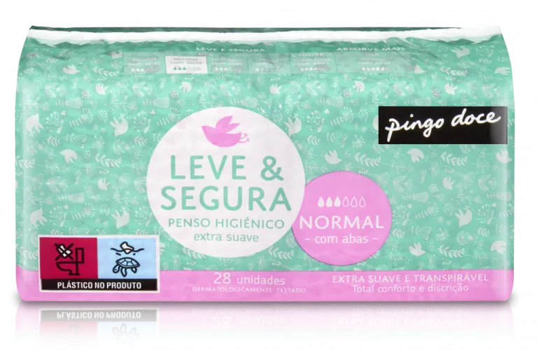 Pensos Higiénicos Normal com Abas