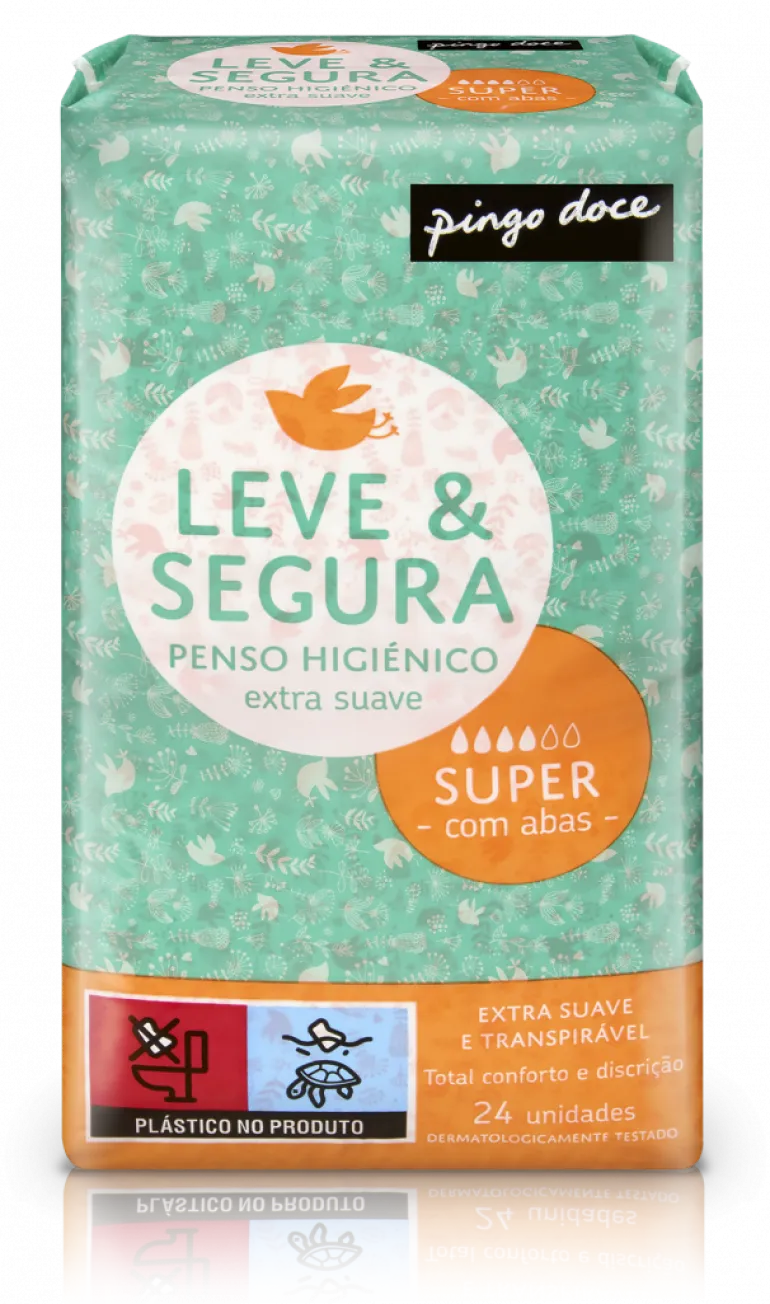 Pensos Higiénicos Super com Abas