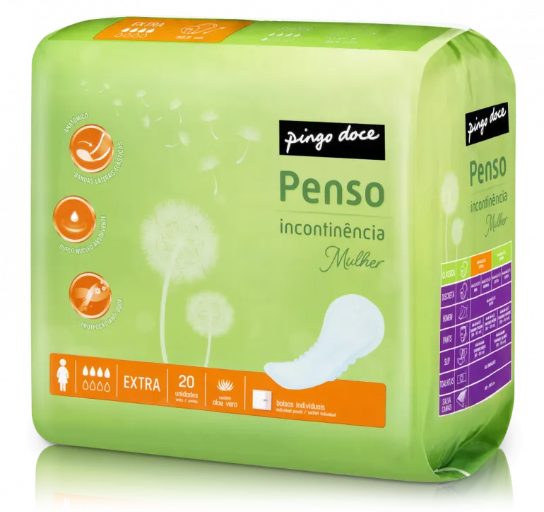 Pensos Incontinência Clássico Extra