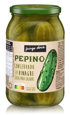Pepinos em Conserva