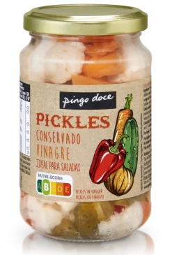 Pickles em Frasco