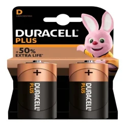 Pilhas Alcalinas Plus D K2