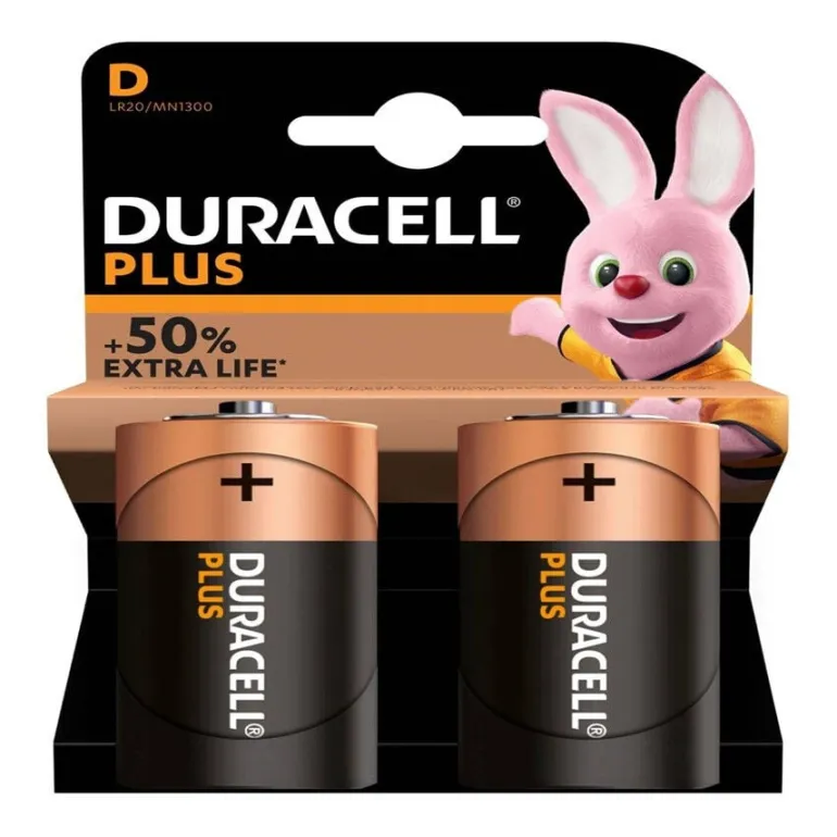 Pilhas Alcalinas Plus D K2