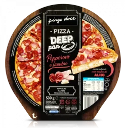 Pizza Deep Pan Pepperoni e Fiambre
