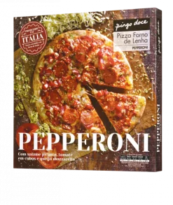 Pizza de Pepperoni Forno de Lenha