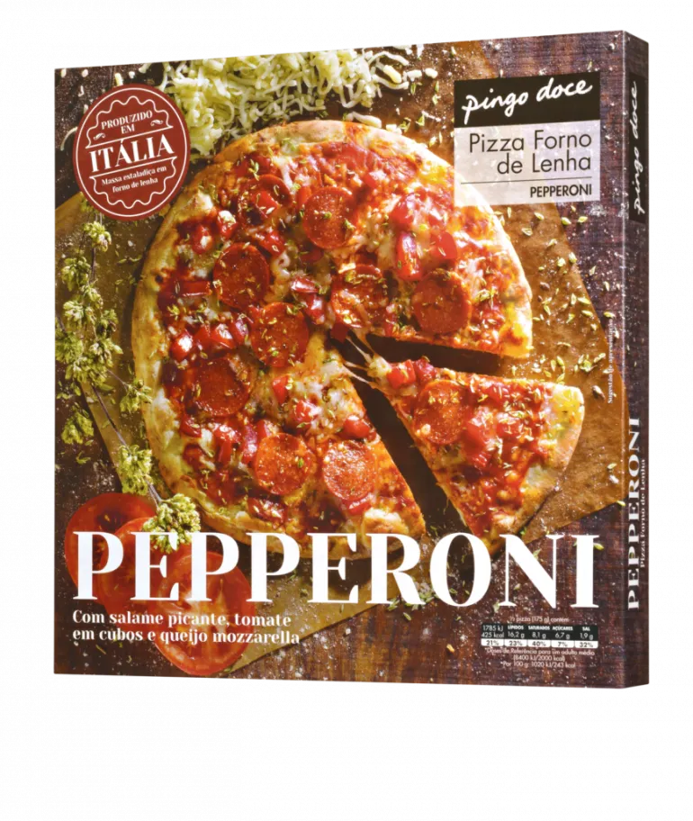 Pizza de Pepperoni Forno de Lenha