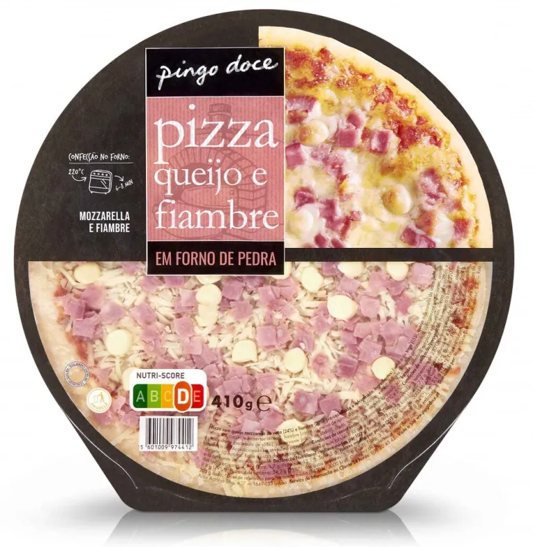 Pizza Fresca de Fiambre e Queijo