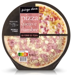 Pizza Fresca de Fiambre e Queijo