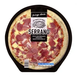 Pizza Fresca de Presunto Serrano