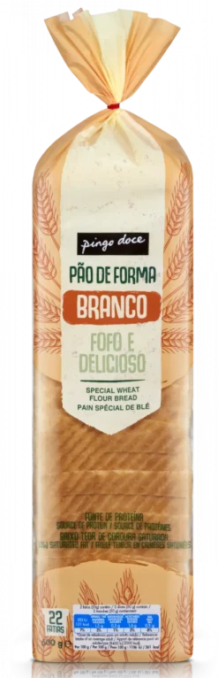 Pão de Forma Branco com Côdea