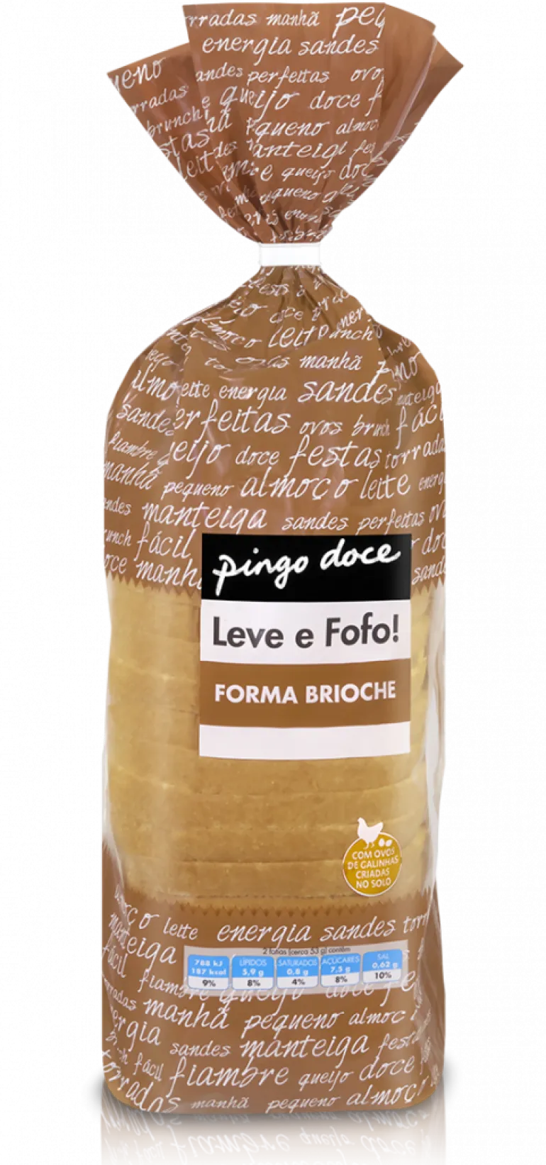 Pão de Forma Brioche