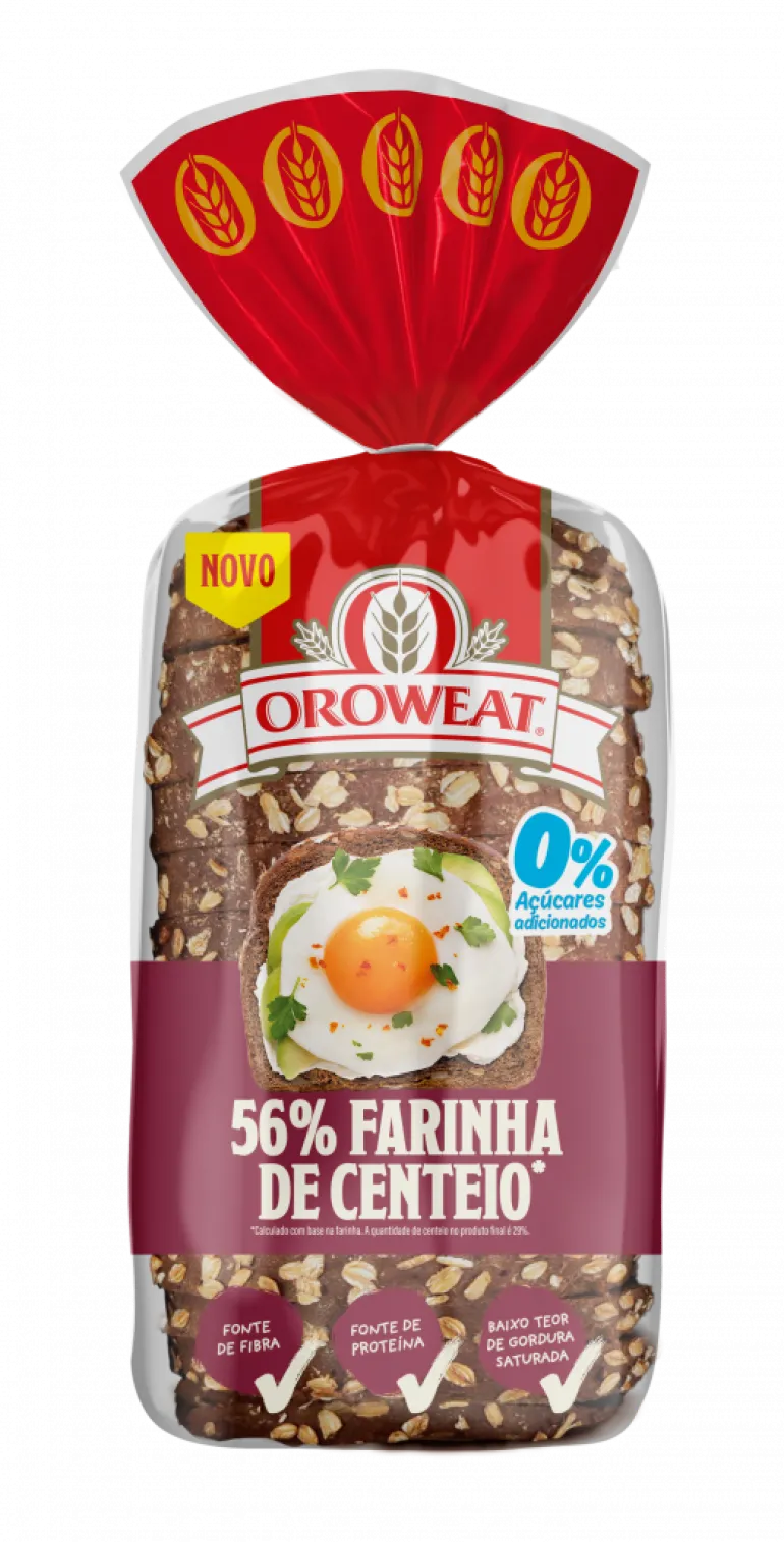 Pão de Forma com Farinha de Centeio