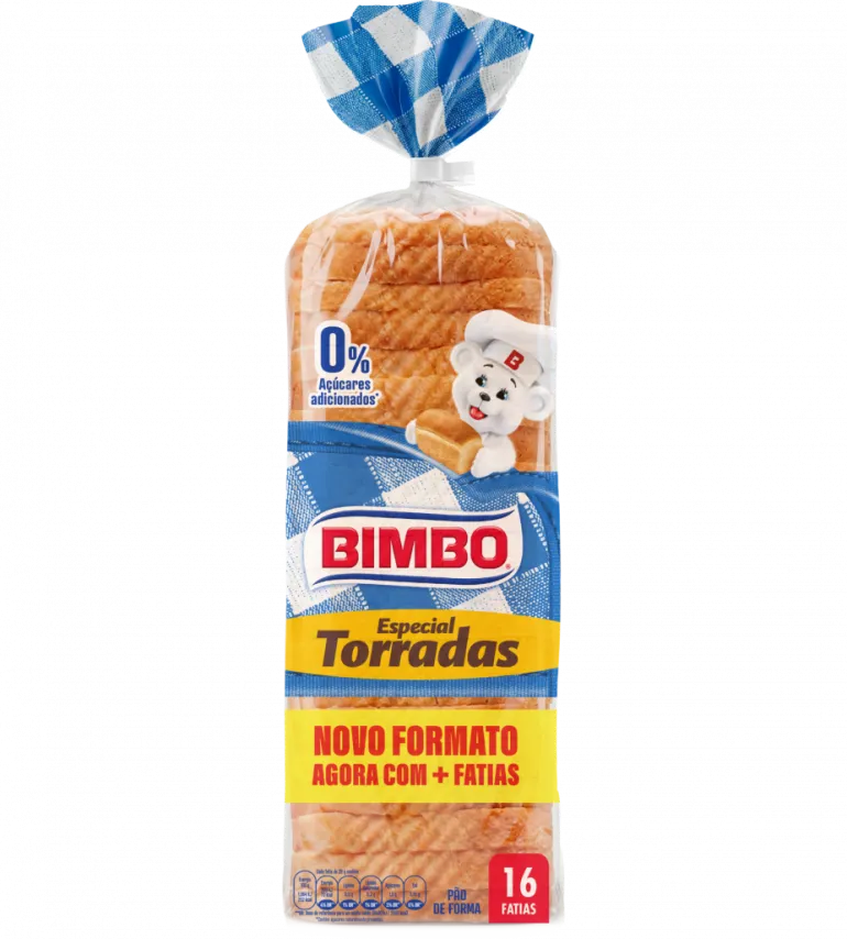 Pão de Forma Especial Torradas