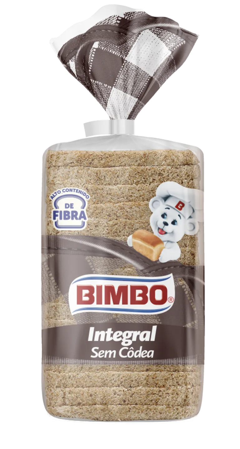 Pão de Forma Integral sem Côdea