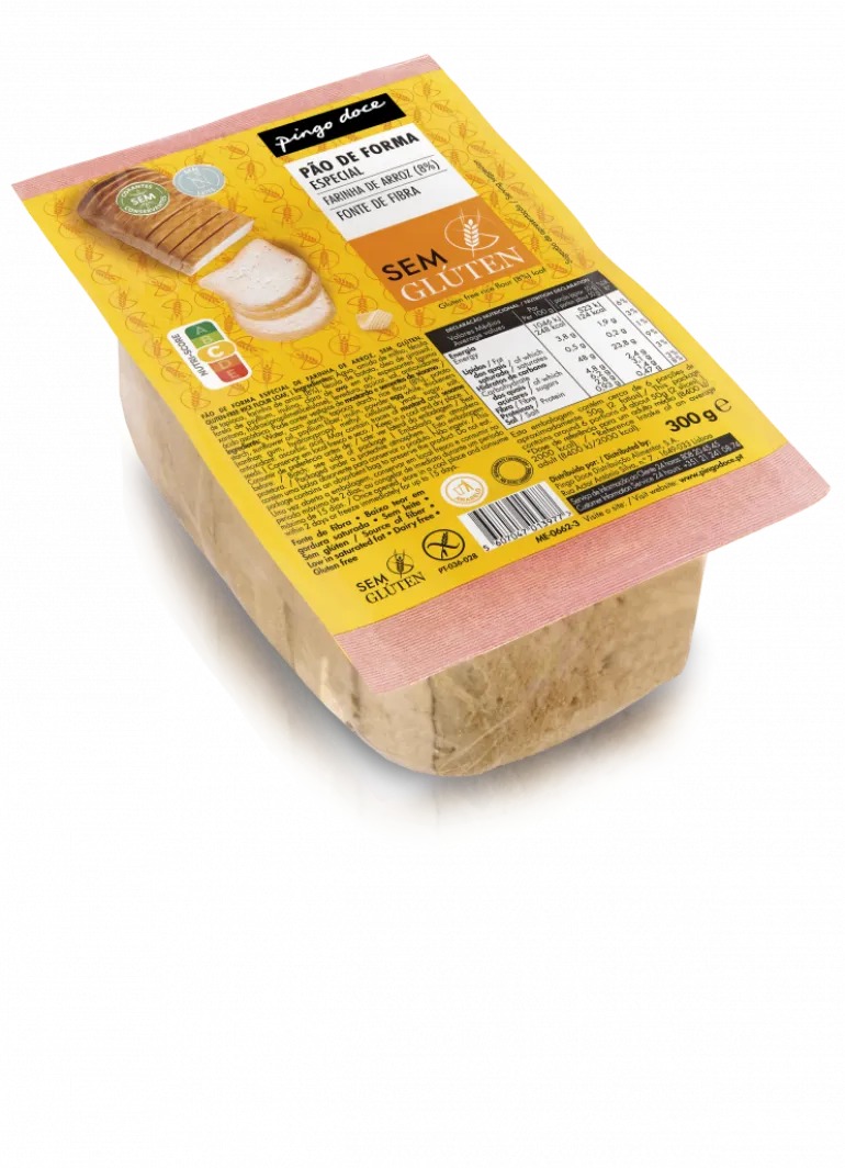 Pão de Forma sem Glúten