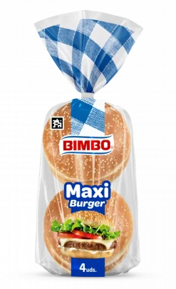 Pão de Hambúrguer Maxi