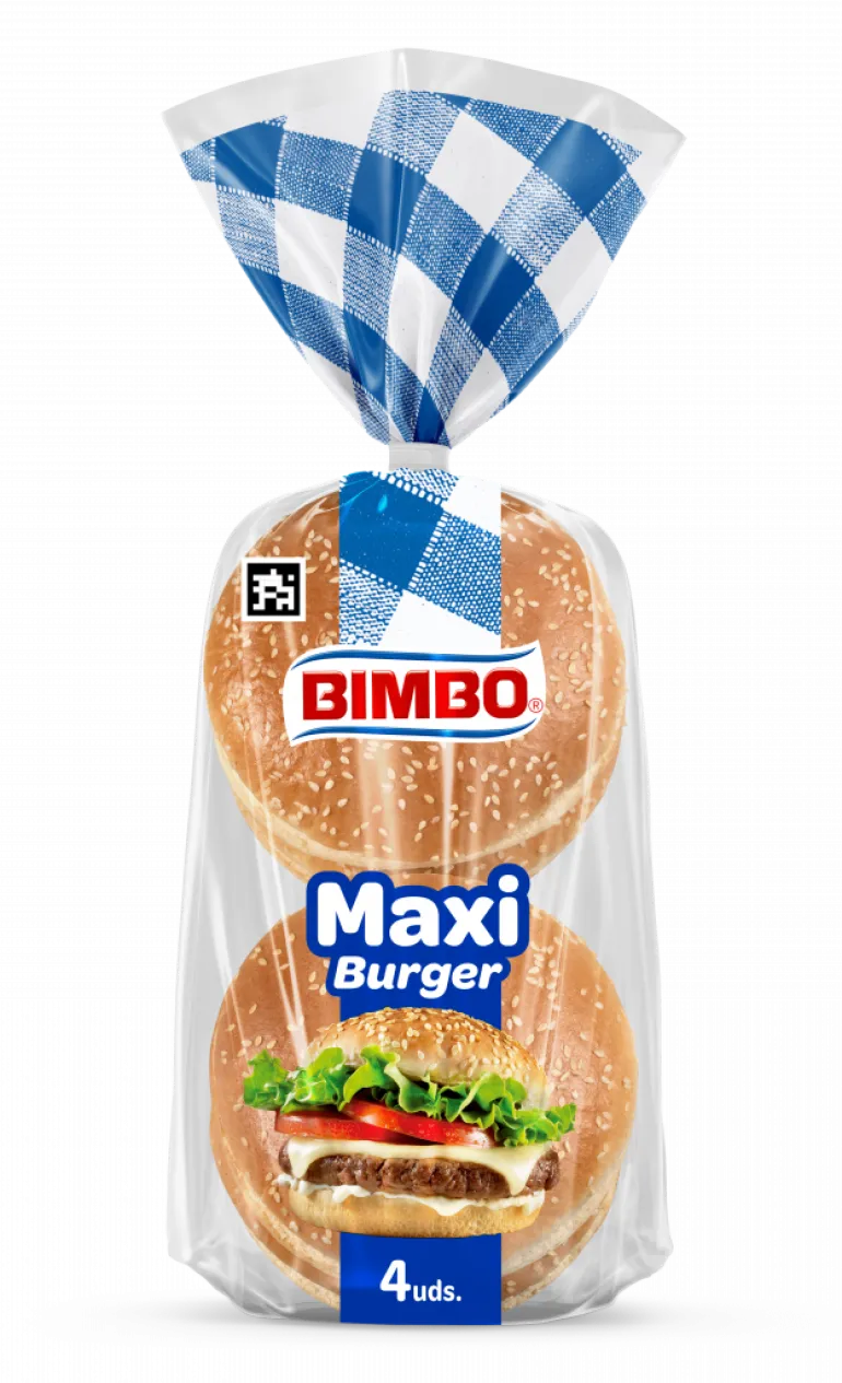 Pão de Hambúrguer Maxi