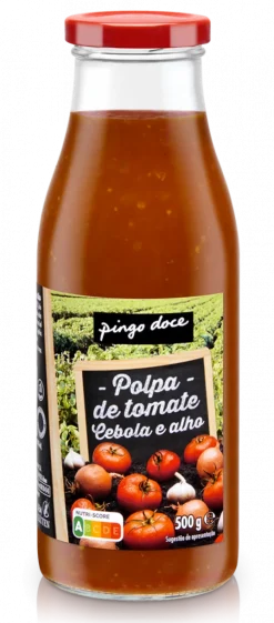 Polpa de Tomate com Cebola e Alho