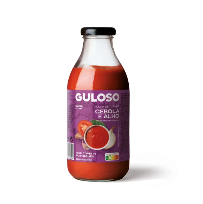 Polpa de Tomate com Cebola e Alho
