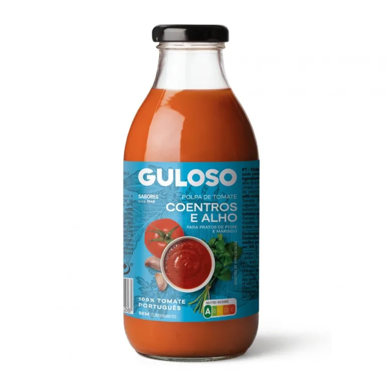 Polpa de Tomate com Coentros