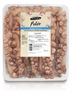 Polvo Limpo Congelado 1,5 a 3kgs