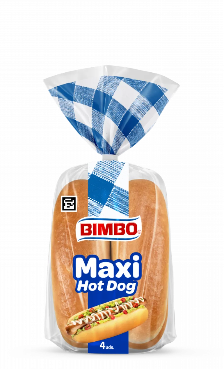 Pão Maxi para Hot Dog