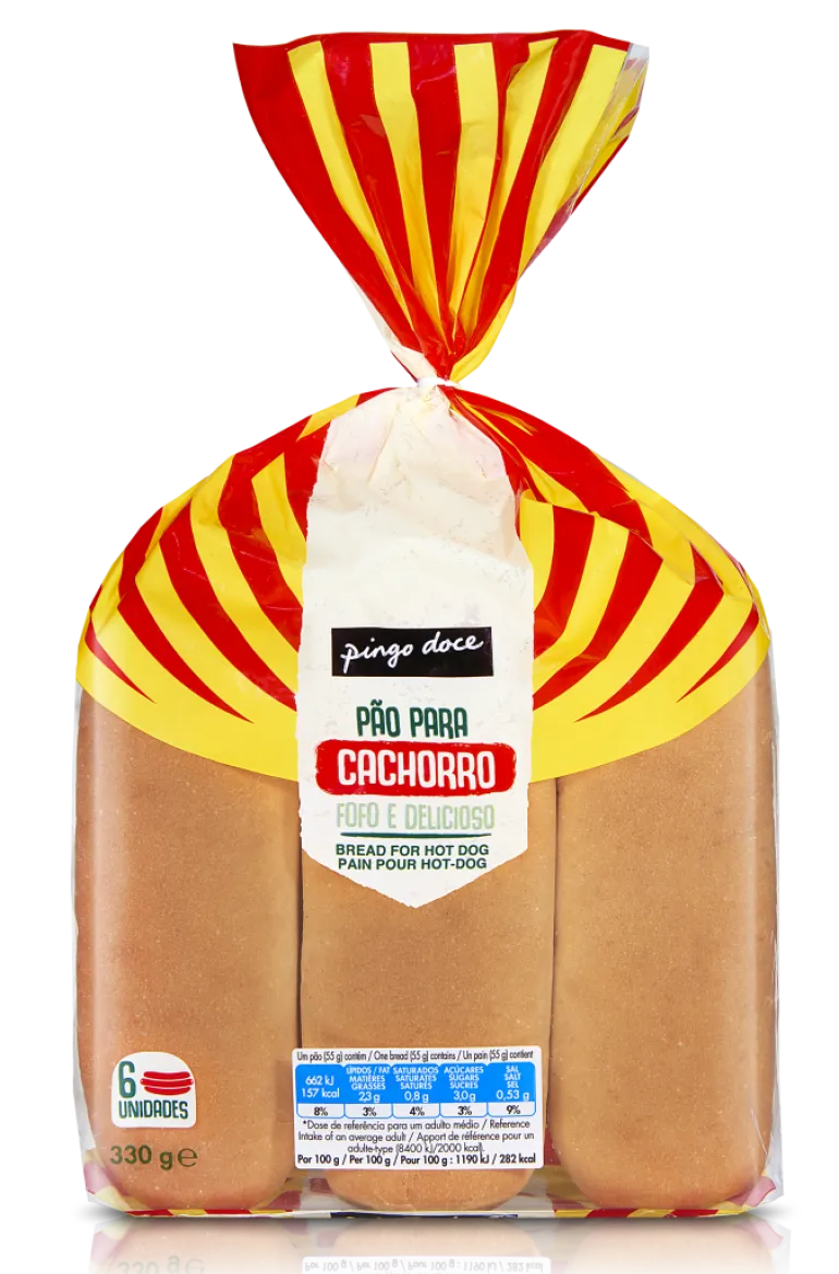 Pão para Hot Dog