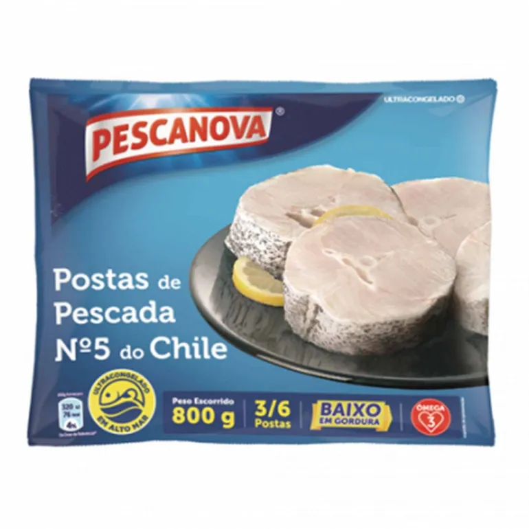 Postas de Pescada nº5 do Chile