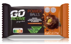 Power Balls com Biscoito e Chocolate