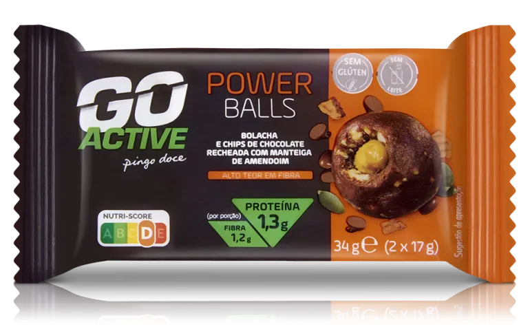 Power Balls com Biscoito e Chocolate